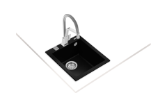 TEKA  FORSQUARE 34.40 TG BLACK GRANİT EVİYE