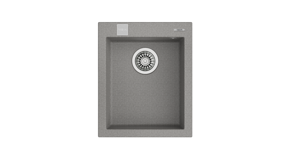 TEKA FORSQUARE 34.40 TG  STONE GREY GRANİT EVİYE