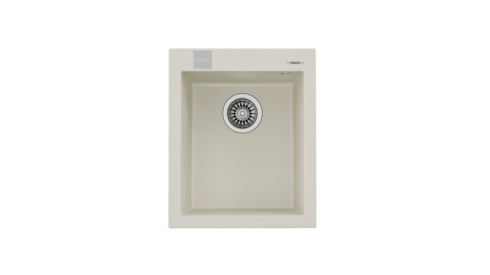 TEKA FORSQUARE 34.40 TG  BRİGHT CREAM GRANİT EVİYE