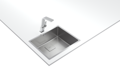 TEKA FLEXLINEA RS15 50.40 M-XT 1C PASLANMAZ ÇELİK TEZGAH ÜSTÜ/ALTI/SIFIR EVİYE