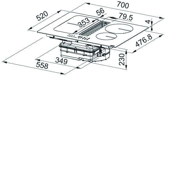 FRANKE MARİS FSM 709 HI SMART 2GETHER OCAK VE DAVLUMBAZ BİR ARADA