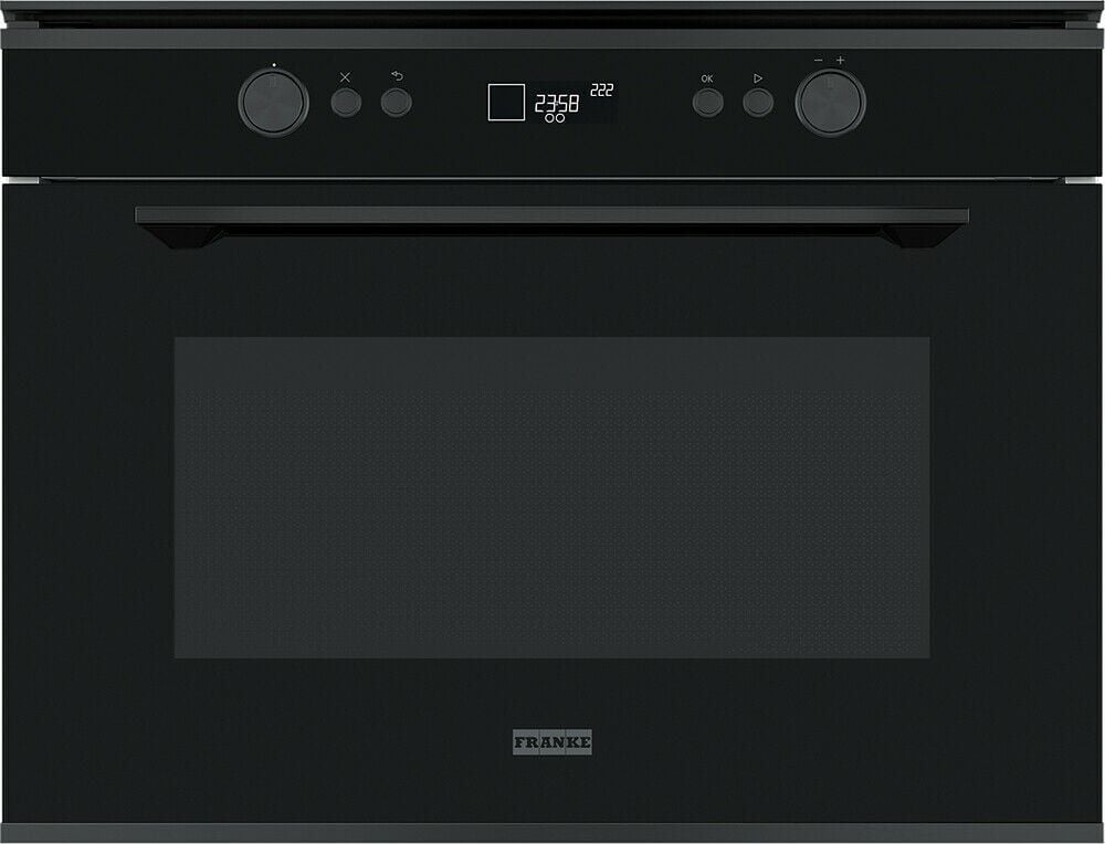 FRANKE FMY 45 MW BK BLACK+BLACK FRAME MYTHOS 45 CM  KOMBİ MİKRODALGA