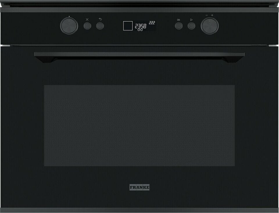 FRANKE FMY 45 MW BK BLACK+BLACK FRAME MYTHOS 45 CM  KOMBİ MİKRODALGA