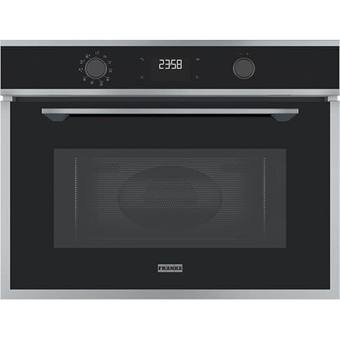 FRANKE FMA 45 MW XS BLACK GLASS/INOX  MARİS 45 CM KOMBİ MİKRODALGA