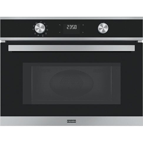 FRANKE SMART FSM 45 MW XS INOX + NERO KOMBİ MİKRODALGA