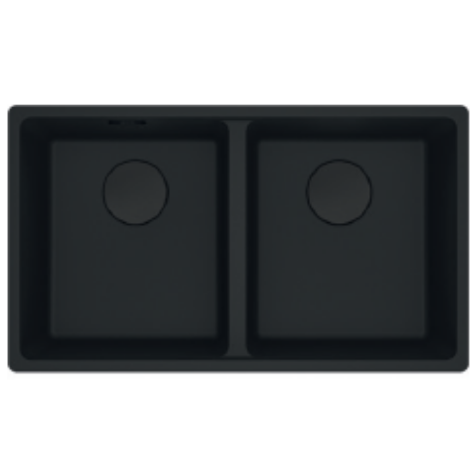 FRANKE MARİS MRG 120-35-35 MATT BLACK TEZGAH ALTI GRANİT EVİYE