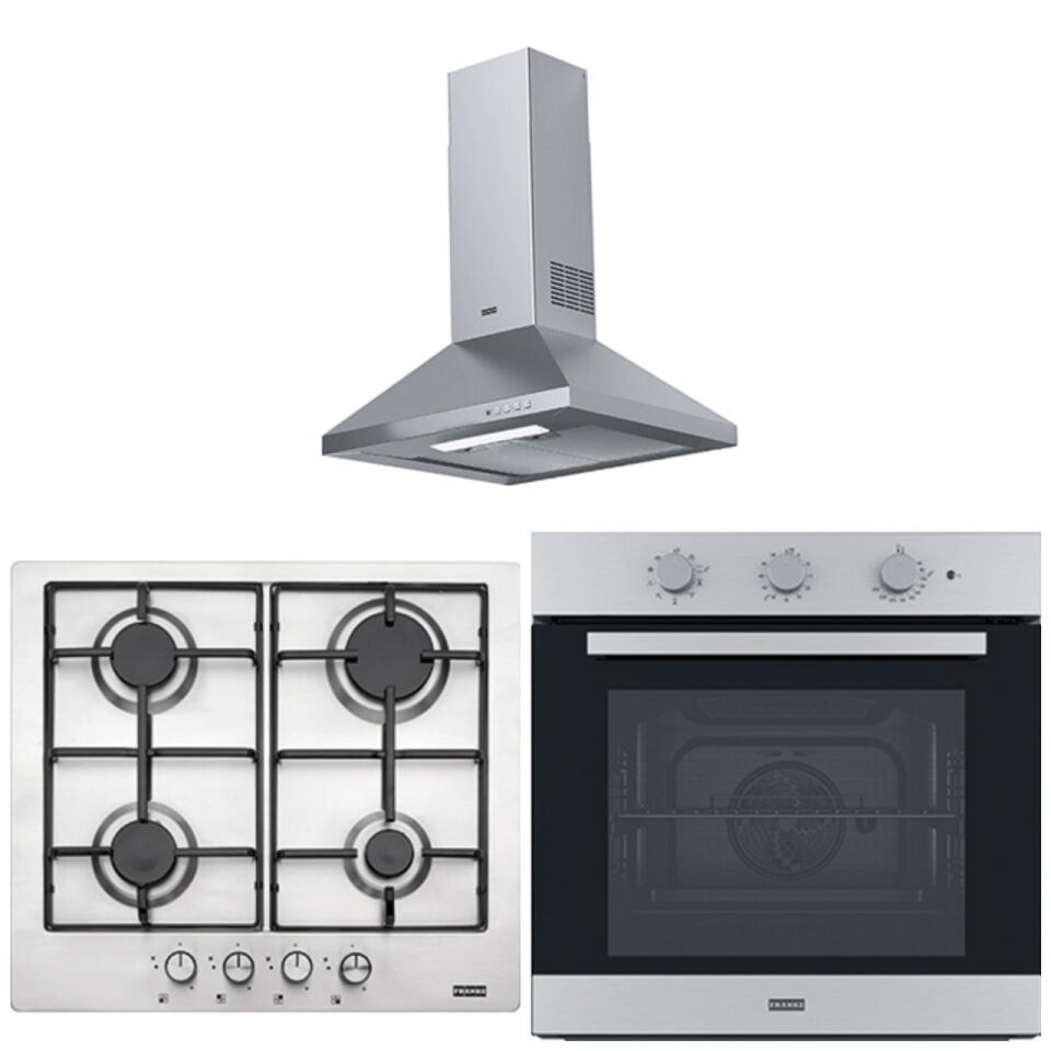FRANKE FDL 6065 XS/600 İNOX LİNFA DAVLUMBAZ FHNL 604 4G X E İNOX SMART LİNEAR OCAK FSL 82 H XS BLACK GLASS/İNOX SMART LİNEAR FIRIN ANKASTRE SET