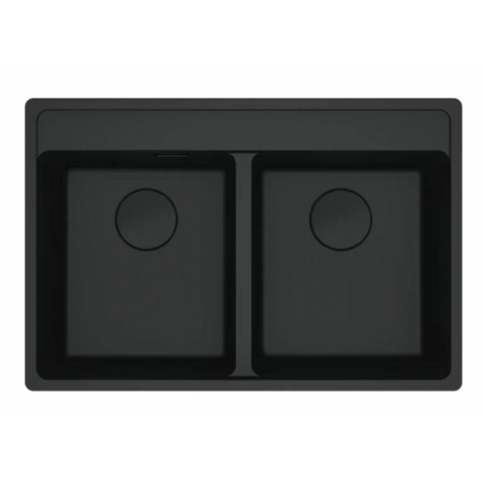 FRANKE MARİS MRG 620-35-35 TL MATT BLACK MARİS TEZGAH ÜSTÜ EVİYE