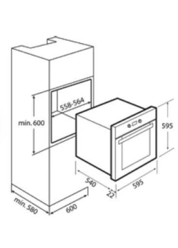 TEKA CHEF 5 ÜÇLÜ ANKASTRE SET