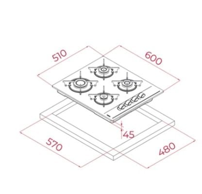 TEKA CHEF 5 ÜÇLÜ ANKASTRE SET