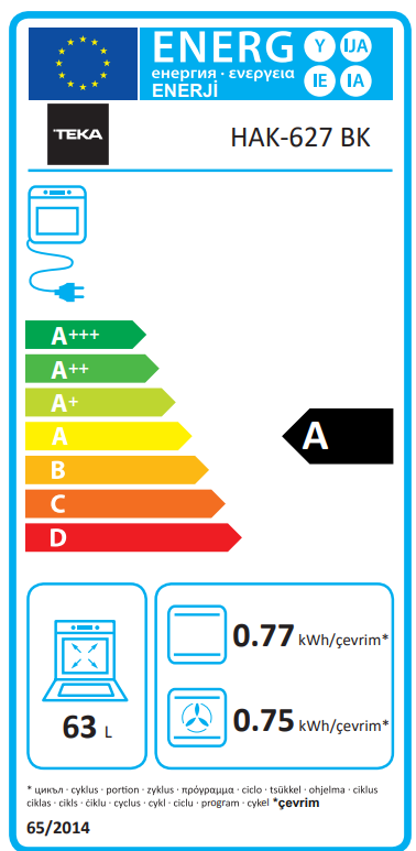 TEKA CHEF 7 ÜÇLÜ ANKASTRE SET