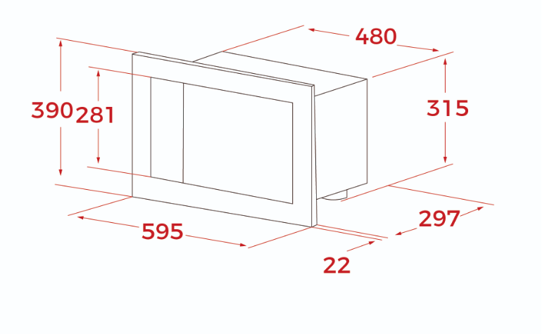 TEKA MS 620 BIS ANKASTRE MİKRODALGA