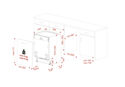 TEKA DFI 46700 TTM TAM ANKASTRE BULAŞIK MAKİNASI