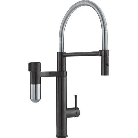 FRANKE VİTAL SPİRALLİ INDUSTRİAL BLACK / STEEL OPTİCS ARMATÜR