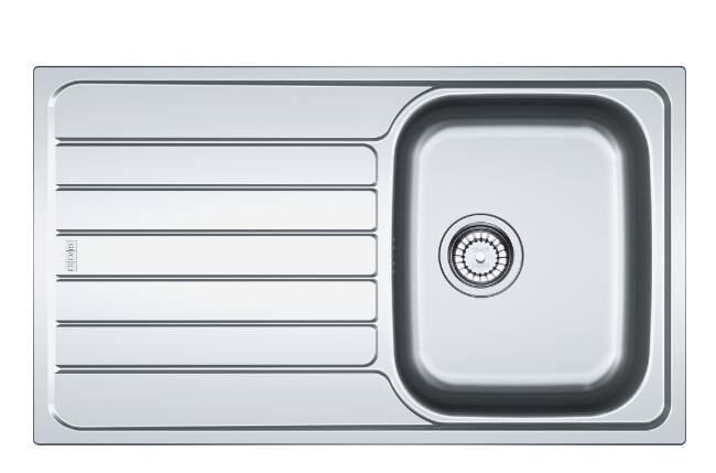 FRANKE SPARK SKX 611 PASLANMAZ ÇELİK SOL DAMLALIKLI EVYE