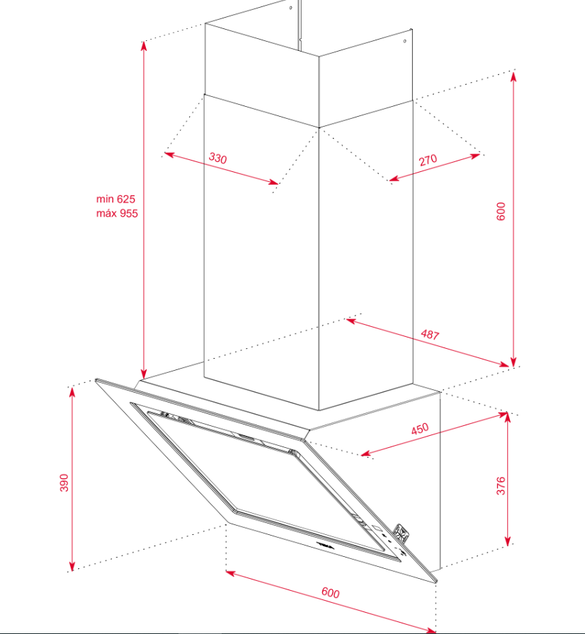TEKA DLV 68660 BK TOS DAVLUMBAZ