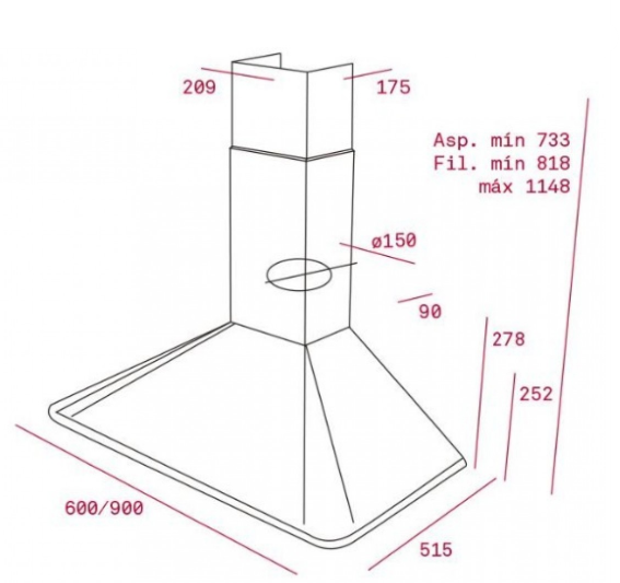 TEKA DBT 60 BLACK DAVLUMBAZ