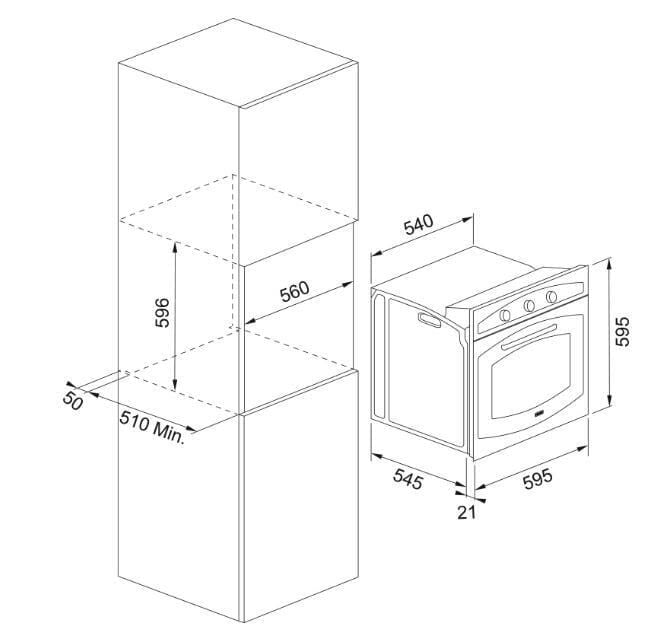 FRANKE  FCO 86 H FIRIN