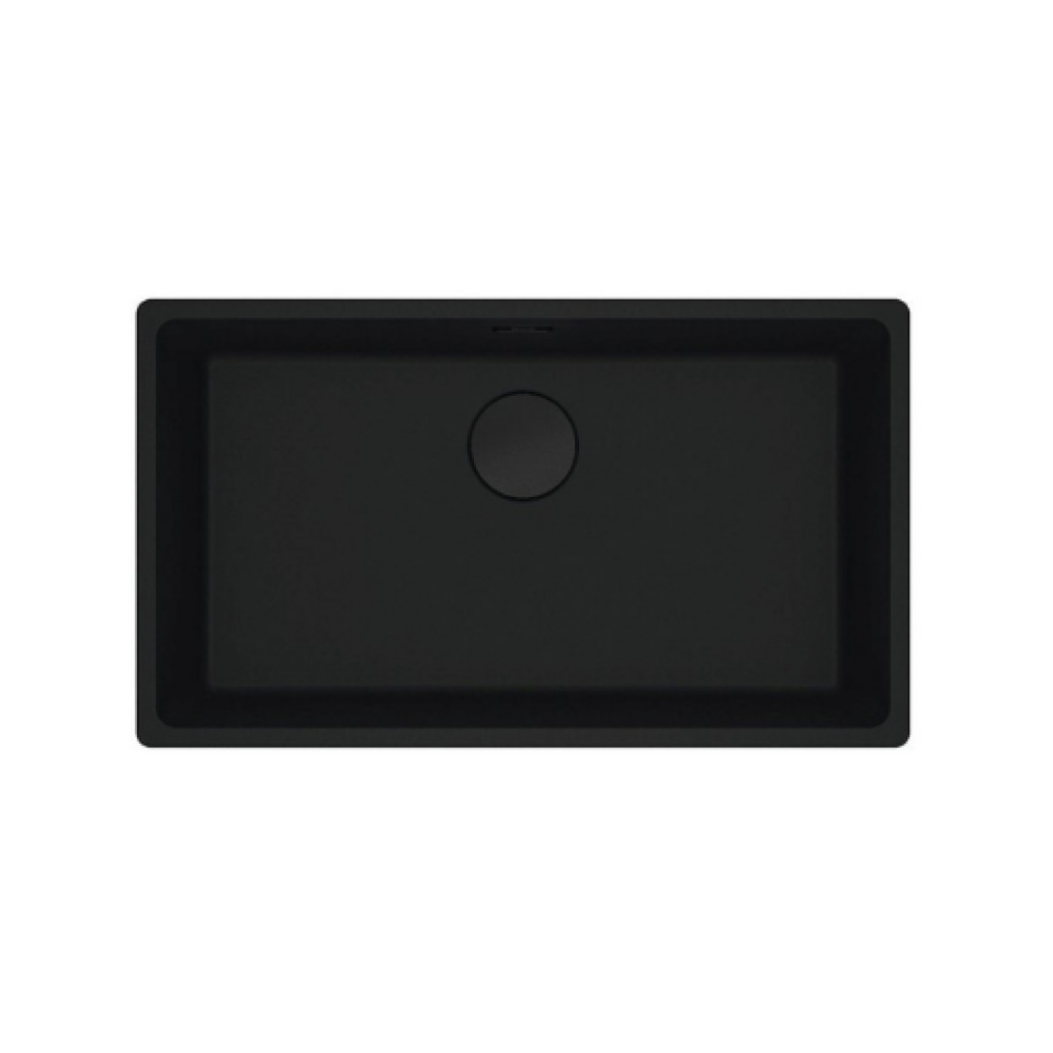 FRANKE MARİS MRG 110-72 MATT BLACK TEZGAH ALTI GRANİT EVİYE