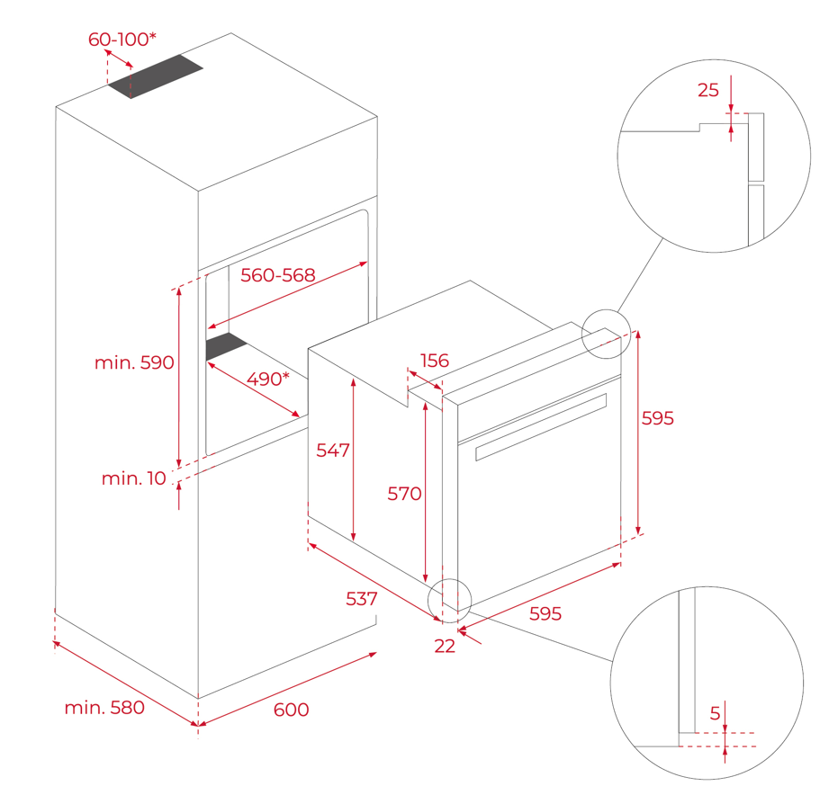 TEKA HLB 85-G1 P BM MAESTROPIZZA FIRIN