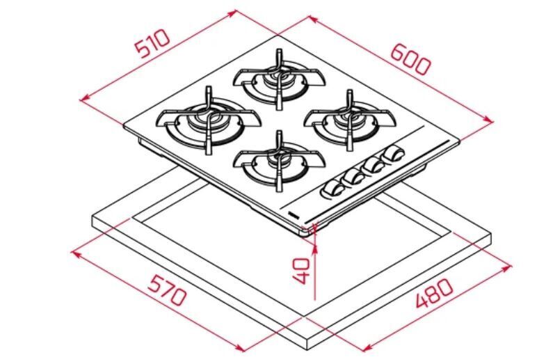 TEKA GBC 64002 KBC BK OCAK