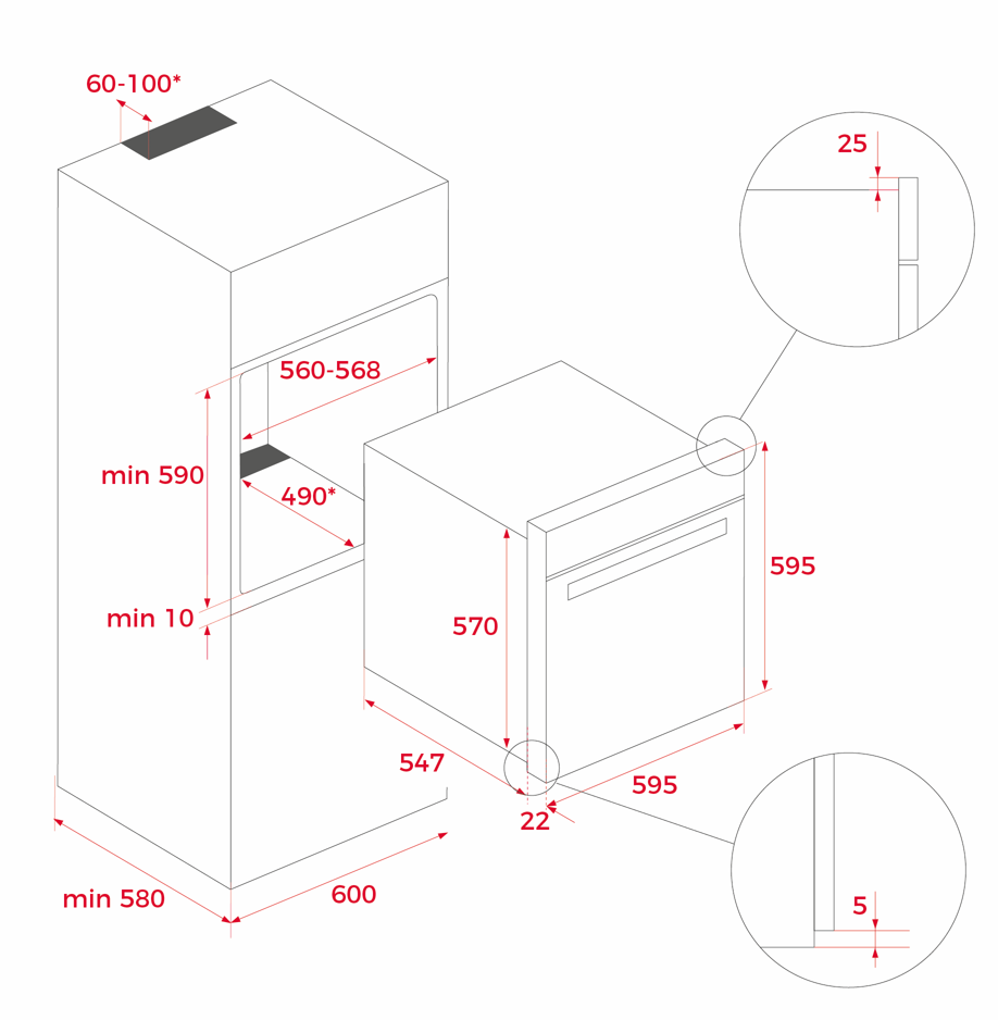 TEKA HLB 8550 SC STEAMCHEF FIRIN
