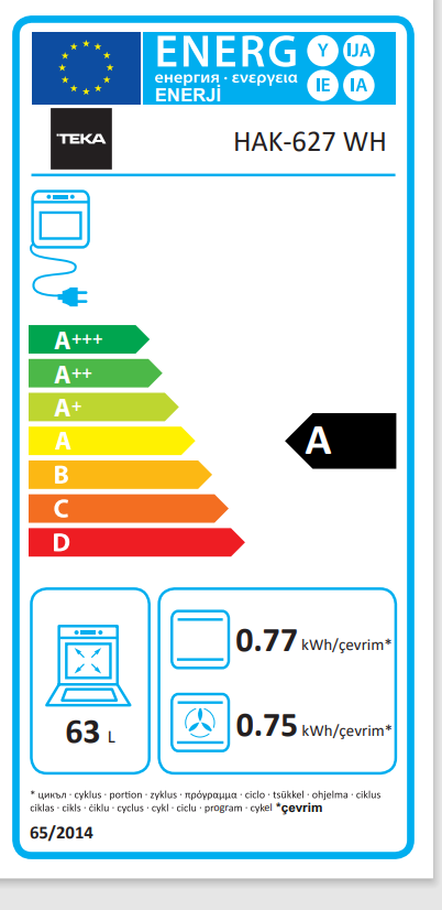 TEKA CHEF 8 ÜÇLÜ ANKASTRE SET
