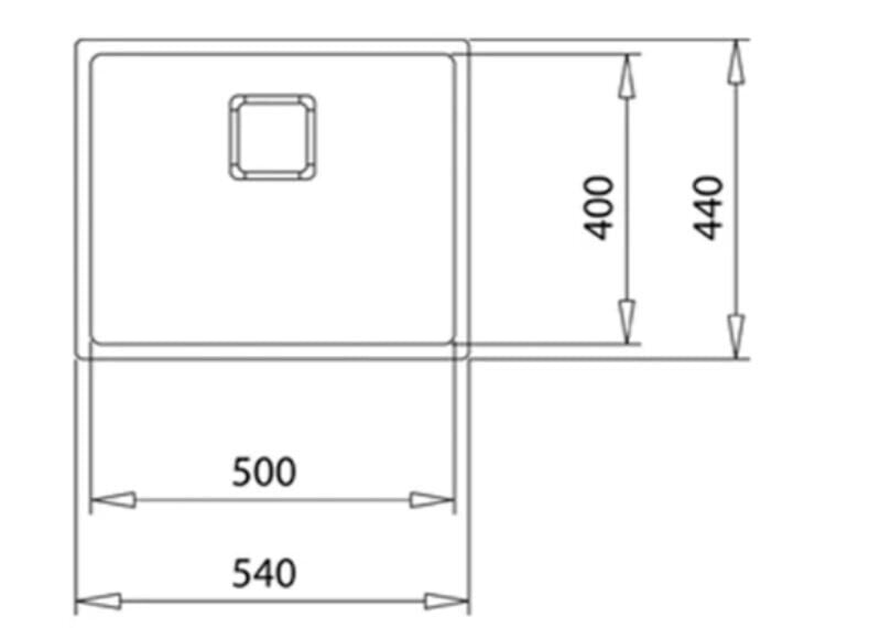 TEKA  FLEXLINEA RS15 50.40 BRASS EVİYE