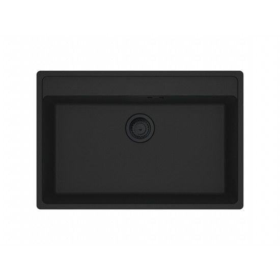 FRANKE MARİS MRG 610-72 TL MAT BLACK TEZGAH ÜSTÜ GRANİT EVİYE