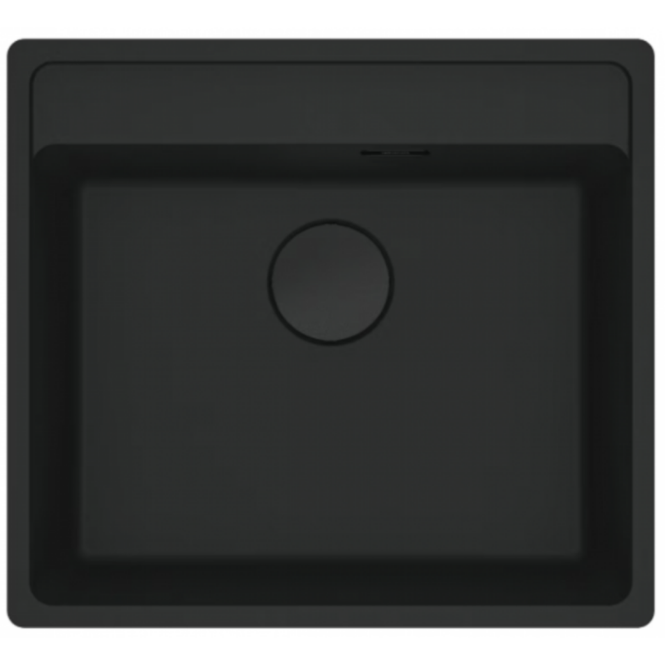 FRANKE MARİS MRG 610-52 MATT BLACK TEZGAH ÜSTÜ GRANİT EVYE