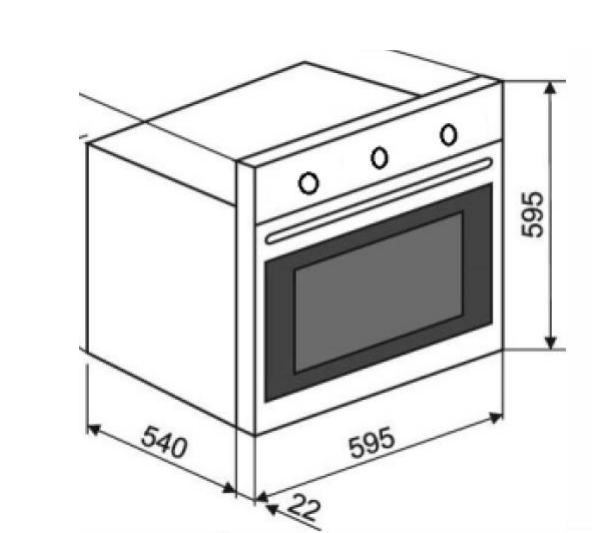 TEKA HAK 625 ST GRİ FIRIN 111020074