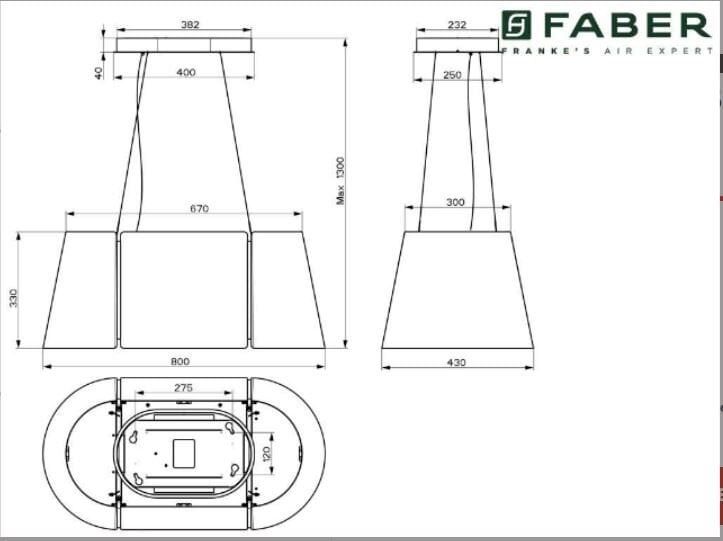 FRANKE FABER BEAT XL BK MATT F80 MAT SİYAH ADA DAVLUMBAZ