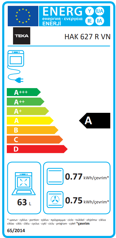 TEKA HAK 627 R VN FIRIN