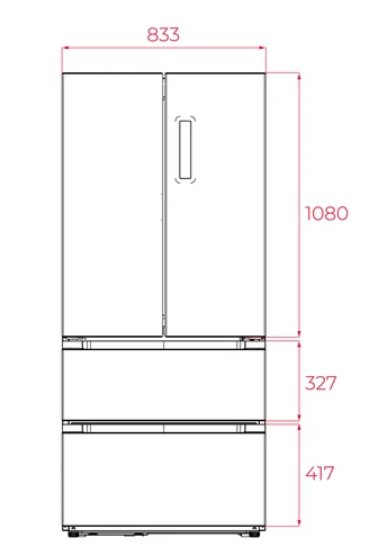 TEKA RFD 77825 GBK EU BUZDOLABI