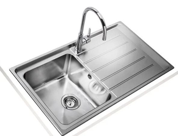 TEKA VITAE 45 B 1B 1D SOL DAMLALIKLI ÇELİK EVİYE