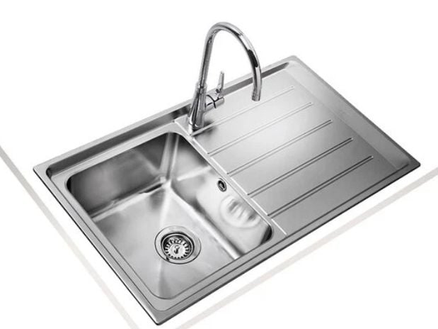 TEKA MİKROKETEN SAĞ DAMLALIKLI VITAE 45 B 1B 1D ÇELİK EVİYE