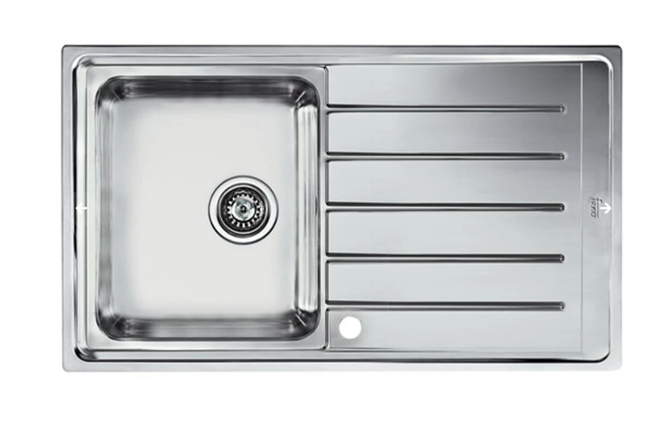 TEKA MİKROKETEN SAĞ DAMLALIKLI VITAE 45 B 1B 1D ÇELİK EVİYE