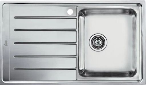 TEKA MİKROKETEN SOL DAMLALIKLI VITAE 45 B 1B 1D ÇELİK EVİYE