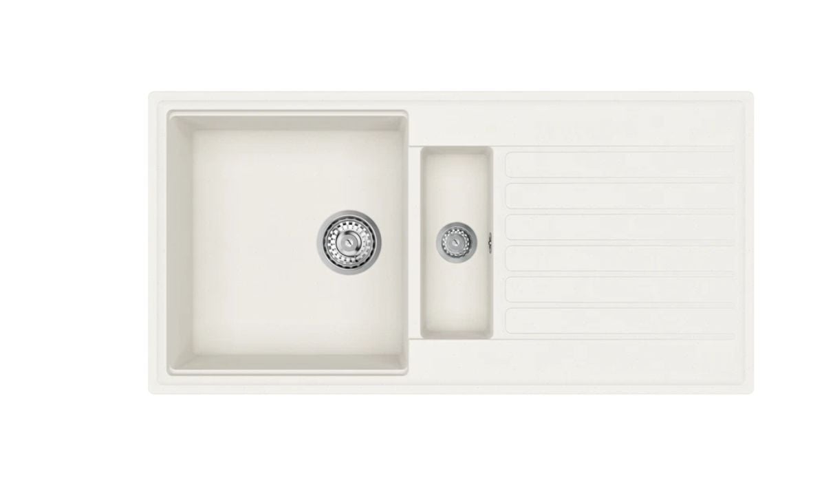 TEKA CLIFF 60 B-TQ BEYAZ GRANİT EVİYE