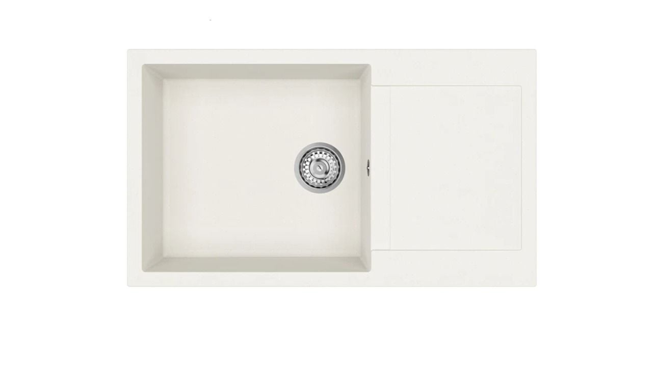 TEKA CLIVO 60 B-TQ BEYAZ GRANİT EVİYE