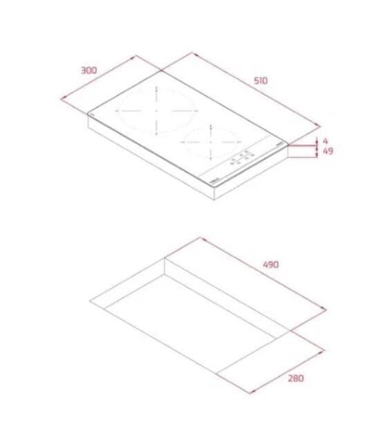 TEKA IBC 32000 TTC İNDÜKSİYONLU OCAK