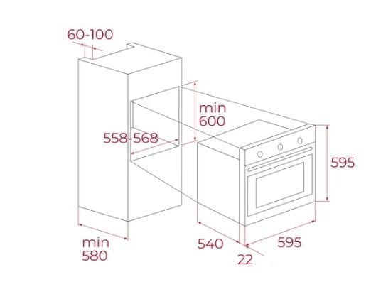 TEKA CHEF 4 ANKASTRE SET