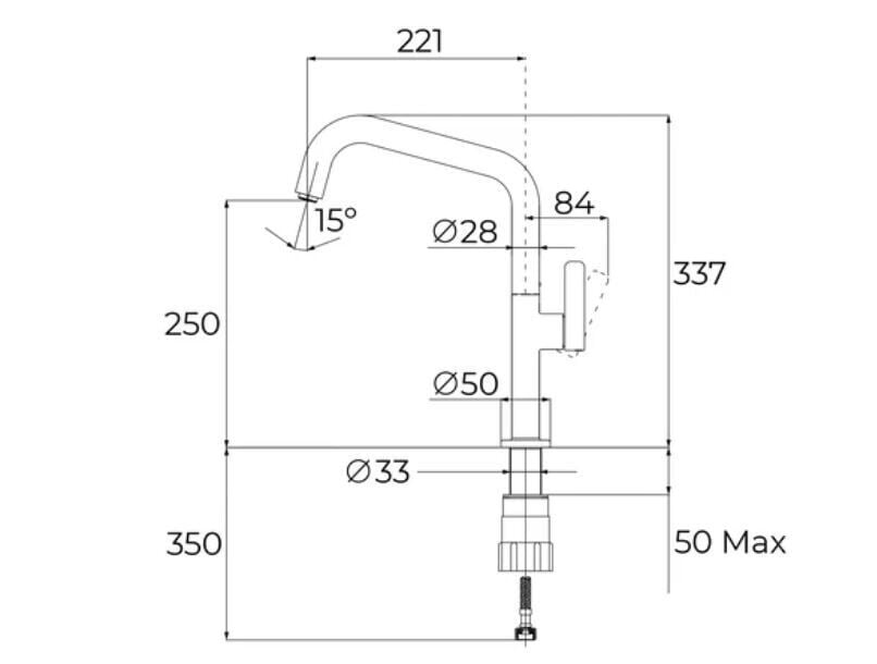 TEKA OVAL 914 ARMATÜR