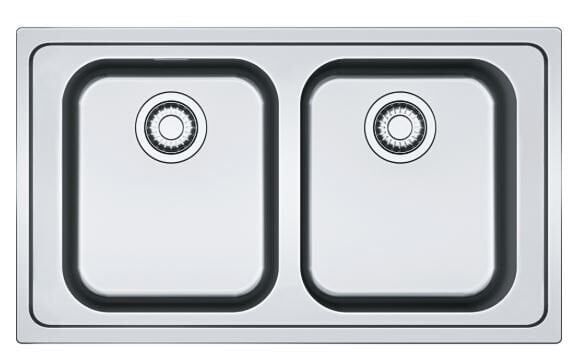 FRANKE SRX 620-86 ÇELİK EVİYE