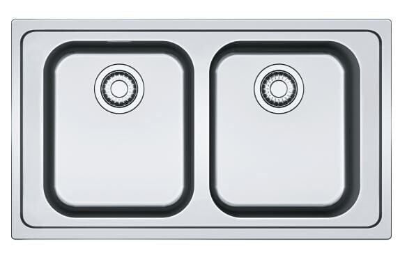 FRANKE SRX 620-86 ÇELİK EVİYE