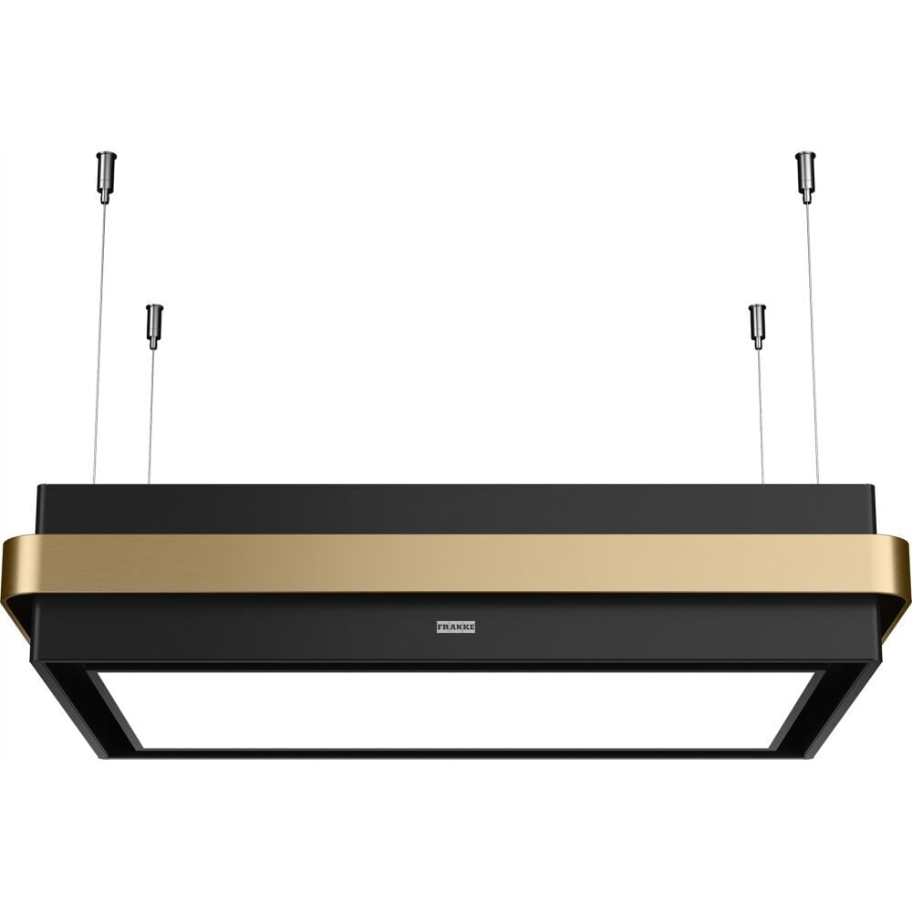 Franke Mythos Masterpiece FMYS BK/GD F80 KL Matt Black+Gold Ada Davlumbaz
