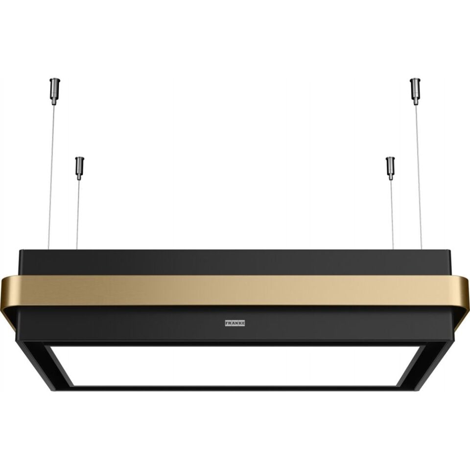 Franke Mythos Masterpiece FMYS BK/GD F80 KL Matt Black+Gold Ada Davlumbaz