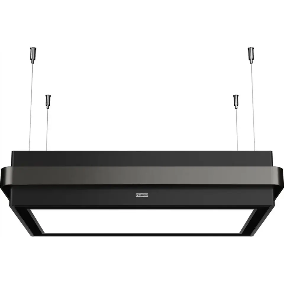 Franke Mythos Masterpiece FMYS BK/CP F80 KL Matt Black- Antrasit Ada Davlumbaz