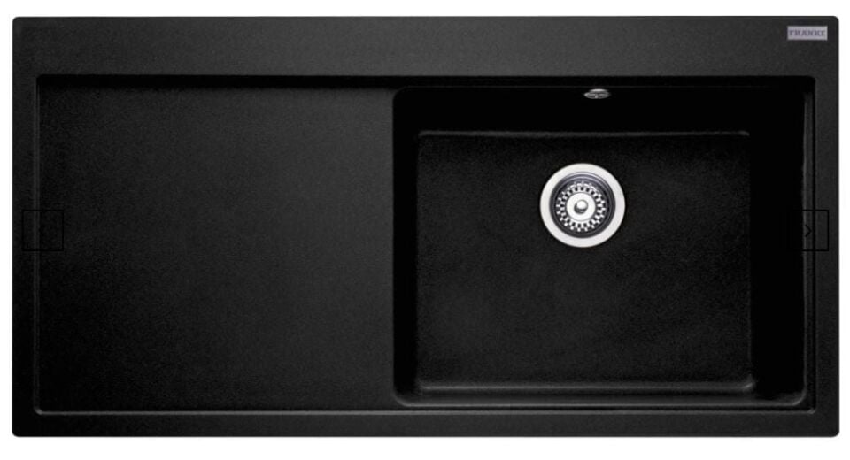 FRANKE MTG 611-100 SOL DALALIKLI Nero GRANİT EVİYE