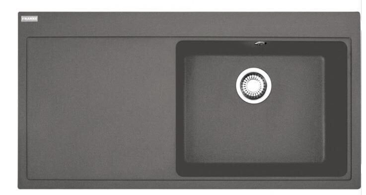 FRANKE MTG 611-100 SOL DAMLALIKLI Stone Grey EVİYE